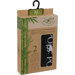 EUROPEAN POLO CHAMP Hombre Calzoncillos bóxer Pack de 2 COMBO-4