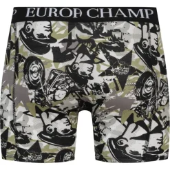 EUROPEAN POLO CHAMP Hombre Calzoncillos bóxer Pack de 2 COMBO-1