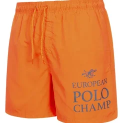 EUROPEAN POLO CHAMP Hombre Bañador EPCSWIM-NARANJA