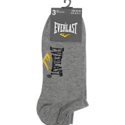 Everlast Calcetines cortos 3 pares gris 179091