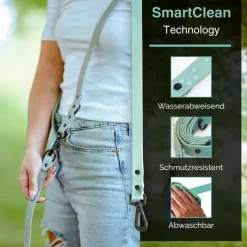 FAVVITY PET correa ajustable para perros menta