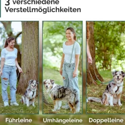 FAVVITY PET correa ajustable para perros menta