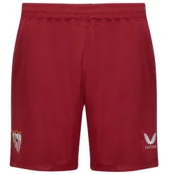 FC Sevilla CASTORE Hombre Pantalones cortos de segunda equipación TM1912-BIKINGRED