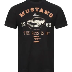 FORD MUSTANG Hombre Camiseta Pack de 2 POMPK223MUL