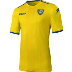 Frosinone Calcio Zeus Hombre Camiseta de primera equipación amarillo azul