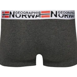 Geographical Norway Hombre Calzoncillos bóxer Pack de 3 Pack-3-Tricolor-Blanco