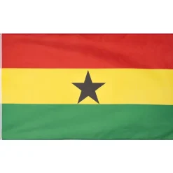 Ghana Bandera MUWO "Nations Together" 90 x 150 cm
