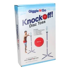 Giggle N Go Knock Off Frisbee Juego de lanzamiento Conjunto 129 cm 493455