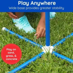 Giggle N Go Knock Off Frisbee Juego de lanzamiento Conjunto 129 cm 493455