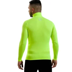 Givova Baselayer Corpus 3 Camiseta funcional de cuello alto amarillo neón