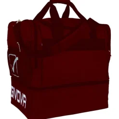 Givova Borsa Bolsa de deporte para fútbol rojo oscuro