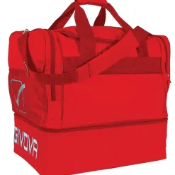 Givova Borsa Bolsa de deporte para fútbol rojo