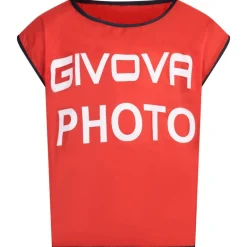 Givova Chaleco de seguridad prensa CT05-Rojo