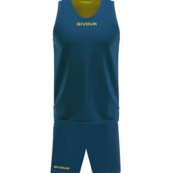 Givova Conjunto de baloncesto reversible KITB03-0702