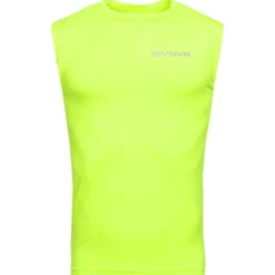 Givova Corpus 1 Camiseta funcional sin mangas amarillo neón