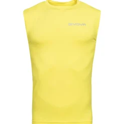Givova Cuerpo 1 Camiseta funcional sin mangas amarillo