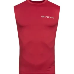 Givova Cuerpo 1 Camiseta funcional sin mangas rojo