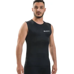 Givova Cuerpo 1 Camiseta funcional sin mangas negro