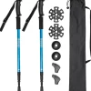 GOGLAND Trekking Bastones de senderismo azul