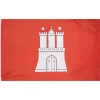 Hamburgo MUWO "Deutschland" Bandera 90x150cm