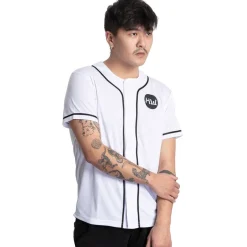 HIDETOSHI WAKASHIMA "BC Kiyota" Hombre Pelota de béisbol Camiseta blanco