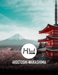 HIDETOSHI WAKASHIMA "1st" Hombre Sudadera con capucha oversize gris