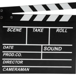 HIDETOSHI WAKASHIMA "Tokyo Story" Clapper negro