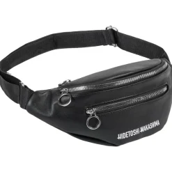 HIDETOSHI WAKASHIMA "Urakawa" Riñonera negro