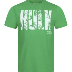 HULK Text MARVEL Hombre Camiseta FBMTS304GRN