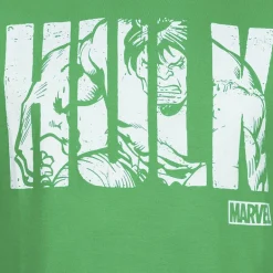 HULK Text MARVEL Hombre Camiseta FBMTS304GRN
