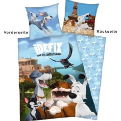 Idefix y los Indomables Sábanas Conjunto 140 x 200 cm + 70 x 90 cm 4442601077