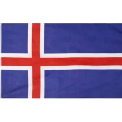 Islandia Bandera MUWO "Nations Together" 90 x 150 cm