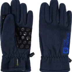 Jack Wolfskin Fleece Gloves Niño Guantes 1901862-1010
