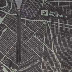 Jack Wolfskin Morobbia Hombre Ciclismo 1/4-Zip Sudadera 1808911-8236