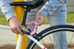 JELEX Dr.Security Candado para bici rosa