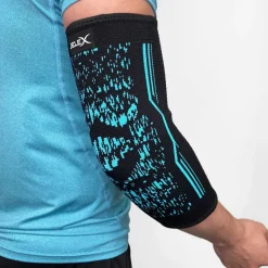 JELEX Elbow Codera de compresión negro azul