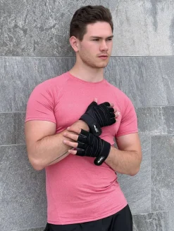 JELEX Fit Guantes de entrenamiento acolchados negro-gris