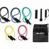 JELEX Fit Set Fitness Tubos de resistencia elásticos 11 piezas.