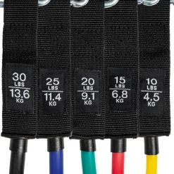 JELEX Fit Set Fitness Tubos de resistencia elásticos 11 piezas.