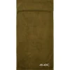 JELEX "100FIT" Toalla de fitness con bolsillo verde militar