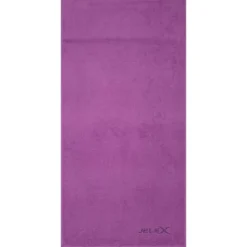 JELEX "100FIT" Toalla de fitness con bolsillo violeta