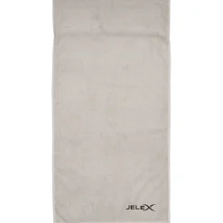 JELEX "100FIT" Toalla de fitness con bolsillo gris