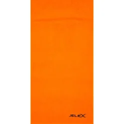 JELEX "100FIT" Toalla de fitness con bolsillo naranja