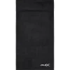 JELEX "100FIT" Toalla de fitness con bolsillo negro