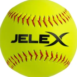 JELEX "Homerun" Pelota de béisbol 12" con núcleo de corcho amarillo