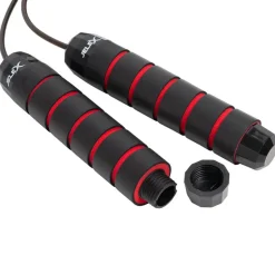 JELEX Jump Cuerda para saltar ajustable rojo