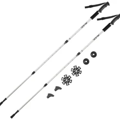 JELEX Nature Bastones de senderismo plata
