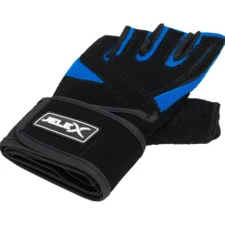 JELEX Power Premium Guantes de entrenamiento acolchados negro-azul
