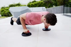 JELEX Pump Machine Agarres para flexiones rojo