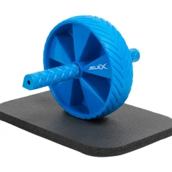 JELEX Sixpack Rueda abdominal Ab Wheel negro-azul